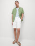 Marks & Spencer "Regular Fit Cotton Linen Blend Chino Shorts"